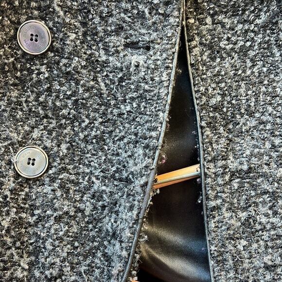 Steve Madden charcoal grey pea coat - Picture 7 of 8